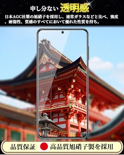 【訳有未使用】Galaxy S21/SC-51B/SCG09 Galaxy S21 ガラスフィルム SC-51…_C_1834の画像7