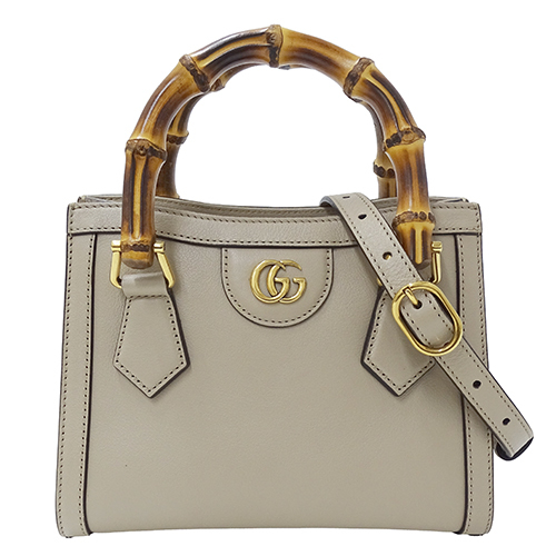  Gucci GUCCI сумка женский бренд Diana bamboo ручная сумочка сумка на плечо 2way Mini большая сумка серый ju655661