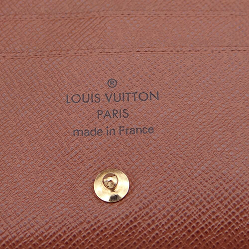 ルイ・ヴィトン LOUIS VUITTON 財布 モノグラム レディース メンズ ブランド 二つ折り財布 ポルトフォイユ・マジェラン ブラウン M60045_画像7
