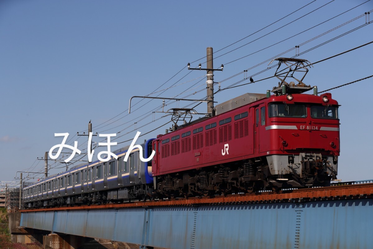 JR東日本 EF81 134+E235系 横須賀線 総武快速線 配給の画像1