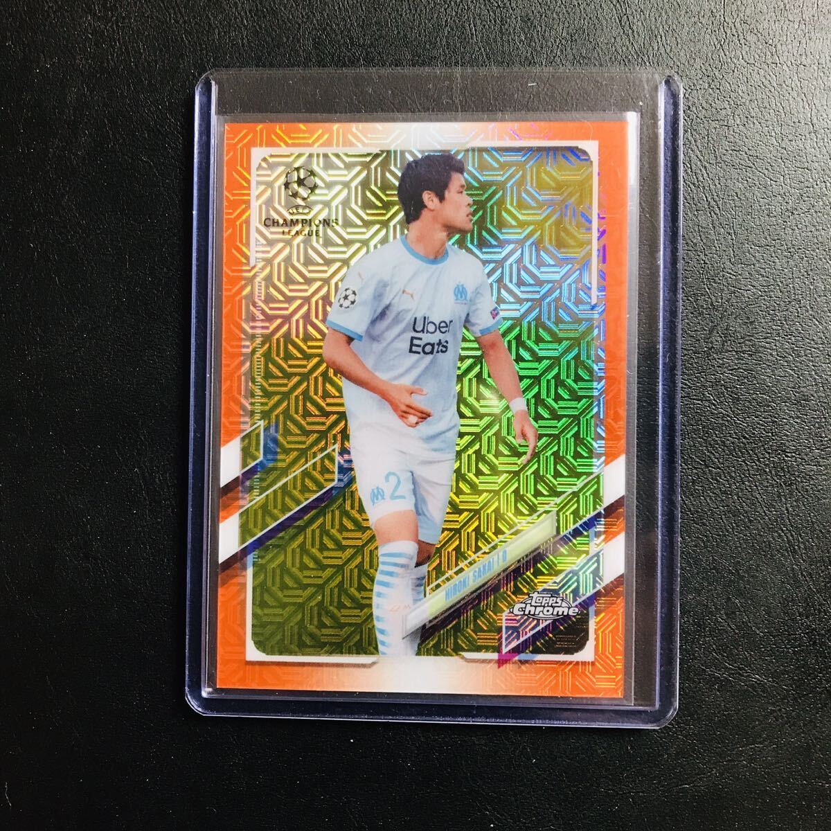 (25枚限定！) 酒井宏樹 / 2020-21 Topps UEFA Champions League Japan Edition Orange Mojo #/25 カード マルセイユ 浦和レッズ 日本代表の画像1