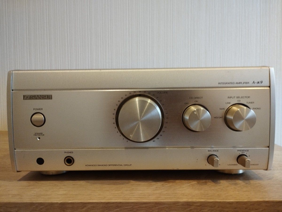 sansui サンスイ プリメインアンプ A-a9 動作確認済み 整備済み sansui サンスイ プリメインアンプ A-a9 動作確認済み 整備済み