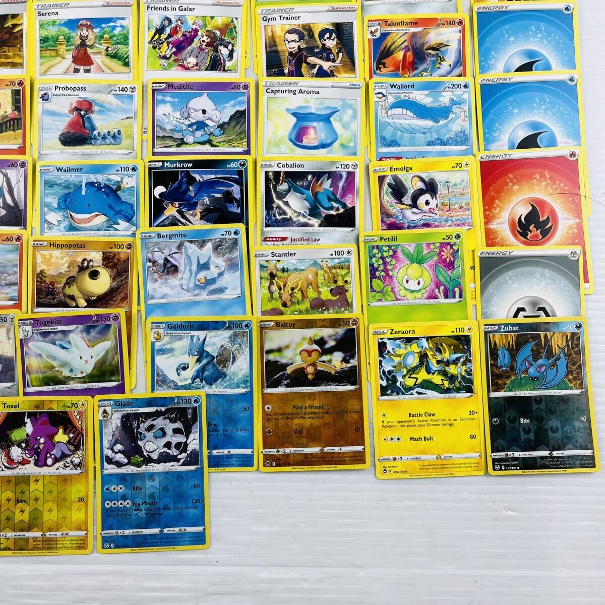 53 【大量まとめ】 ポケモンカード 海外版 英語版 ポケカ まとめ売り Pokemon Card セット カードゲーム トレーディングカード トレカ_画像5