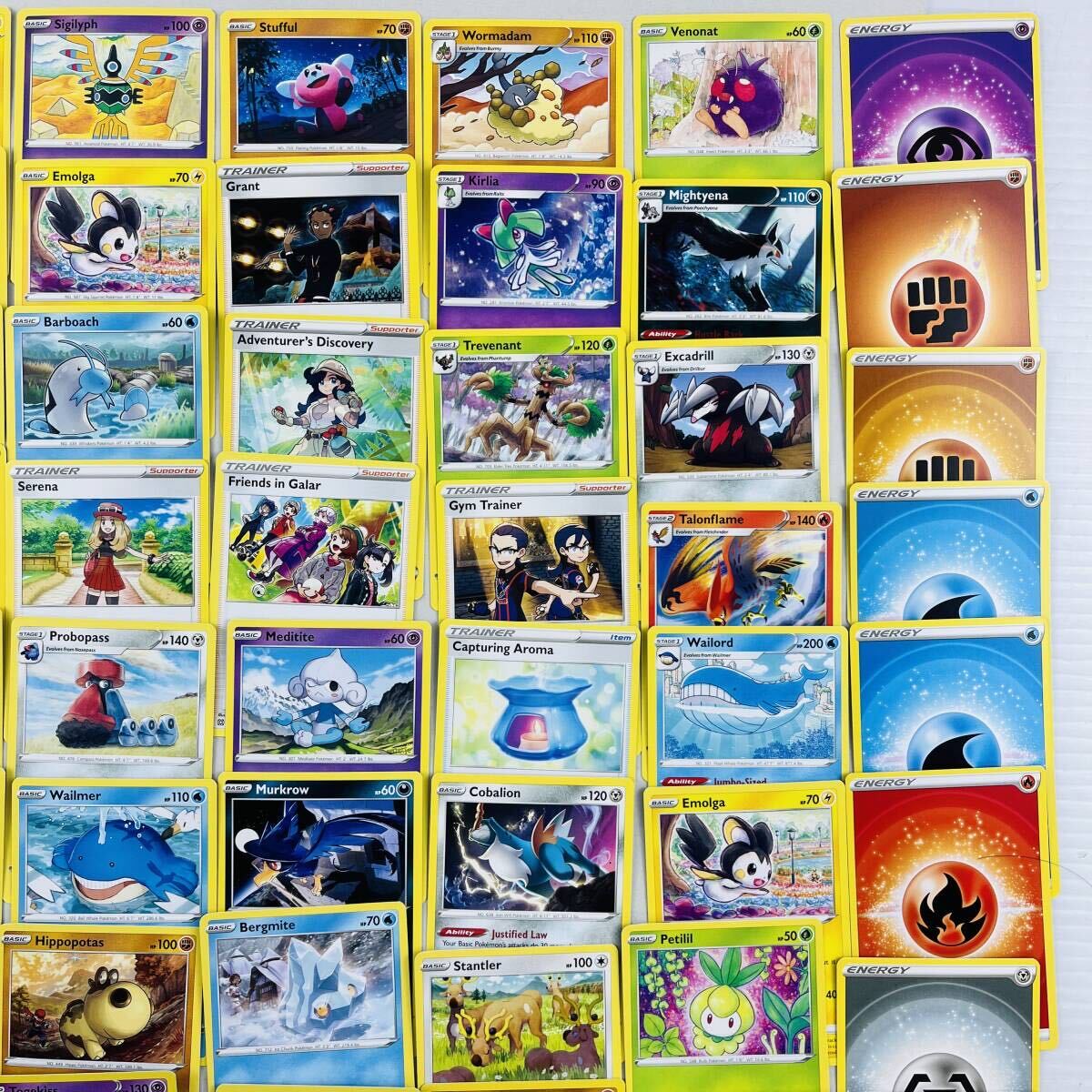 53 【大量まとめ】 ポケモンカード 海外版 英語版 ポケカ まとめ売り Pokemon Card セット カードゲーム トレーディングカード トレカの画像3