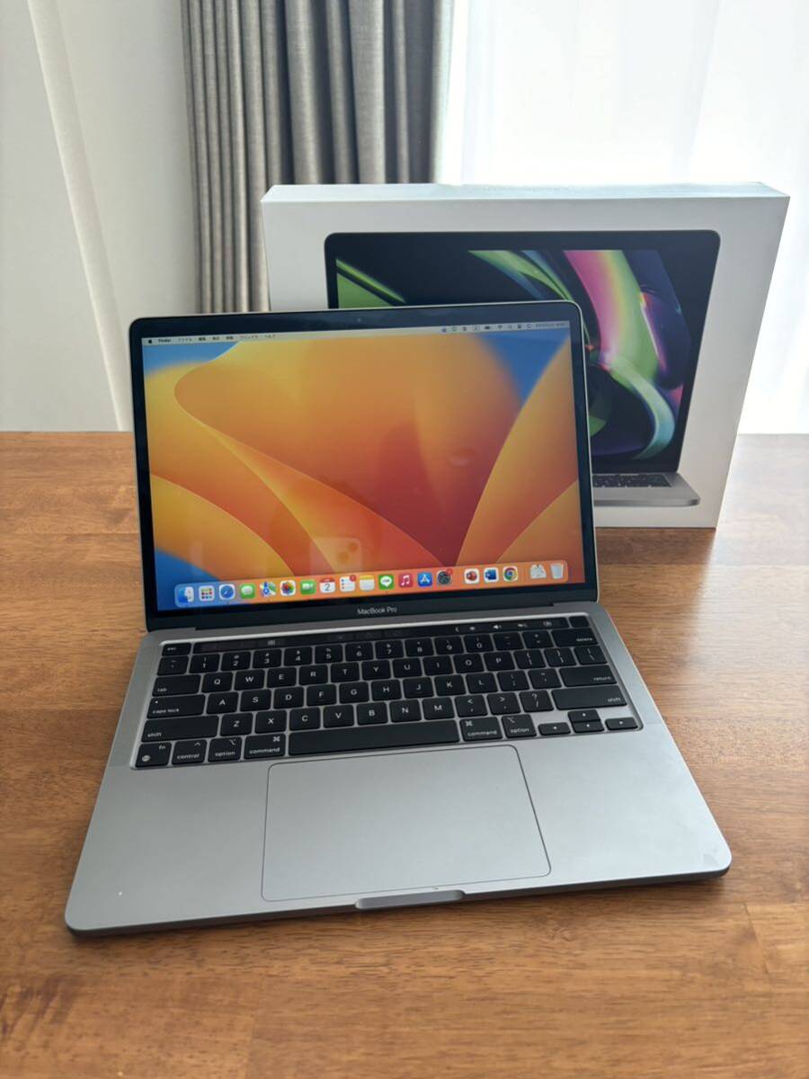 Apple Macbook Pro 13-inch M2 512GB 16GBメモリ スペースグレイ 充放電回数18回の画像2