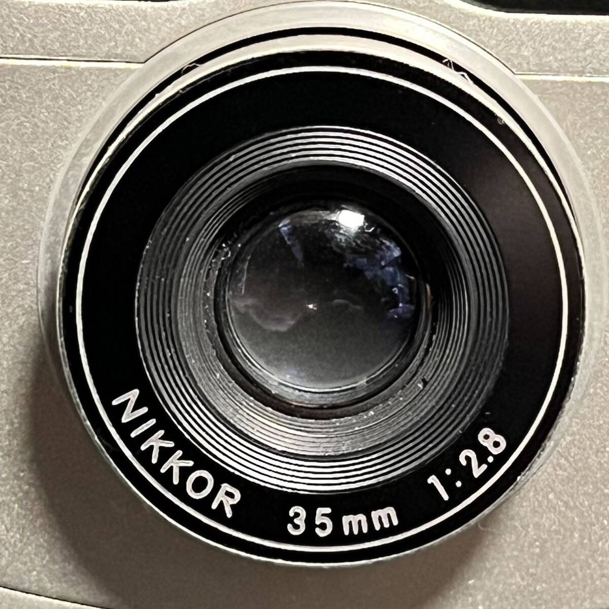 Nikon ニコン 35Ti コンパクトフィルムカメラ/レンズ NIKKOR 35mm 1:2.8 _画像8