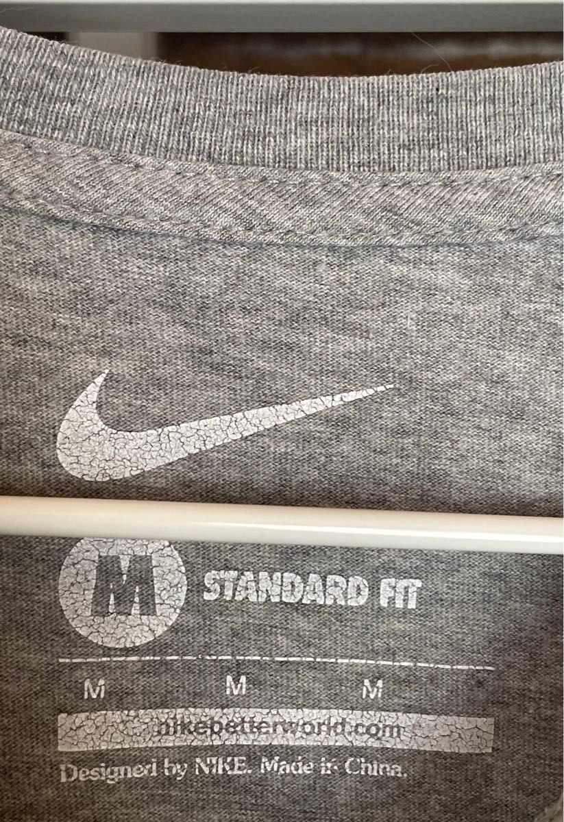 NIKE(ナイキ)  ロゴTシャツ 半袖Tシャツ グレー メンズM