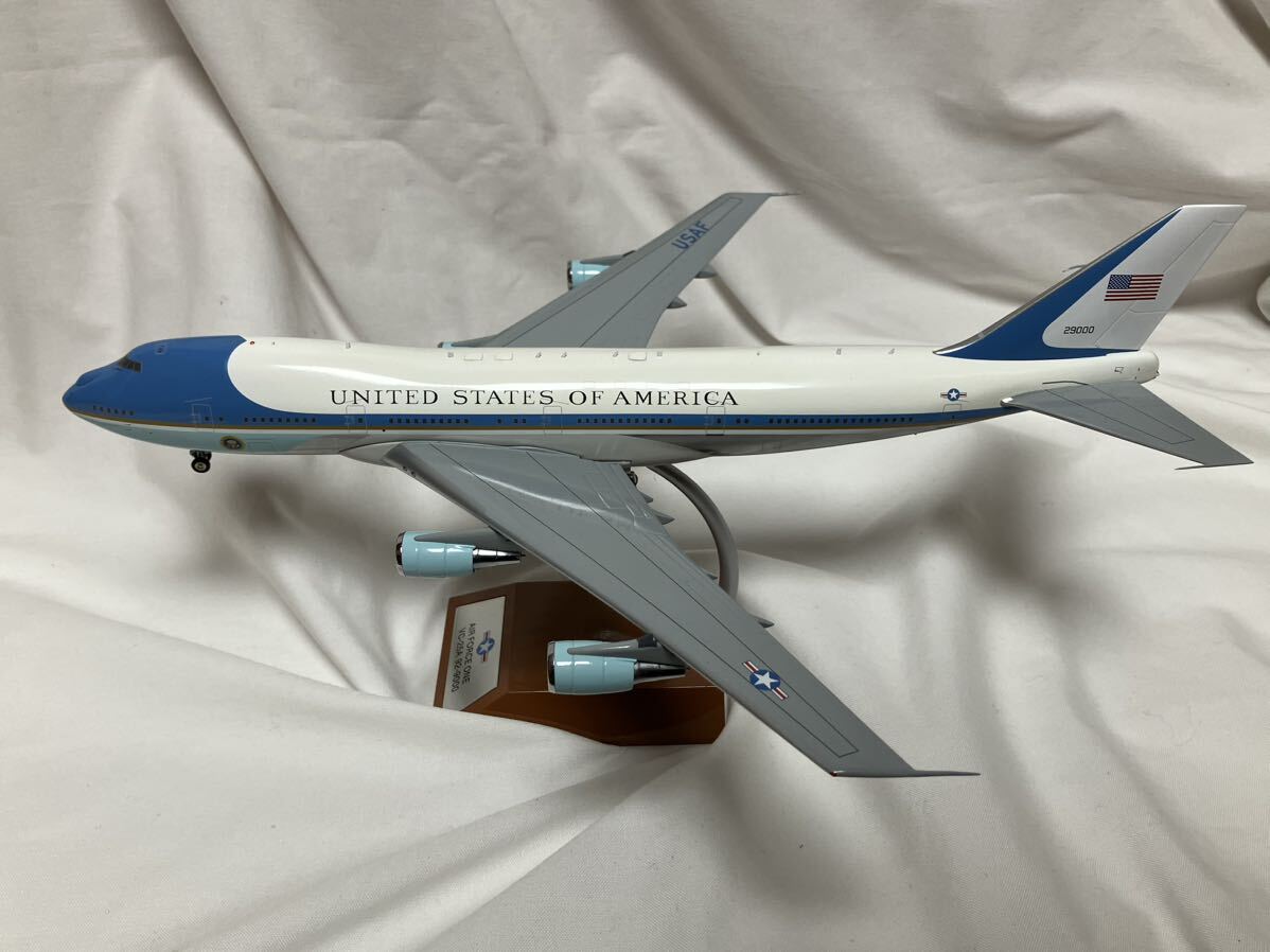 ボーイング VC-25A アメリカ空軍 大統領専用機「エアフォースワン」 1/200 InFlight200/インフライト200 Boeing B747-2008 飛行機 模型の画像7