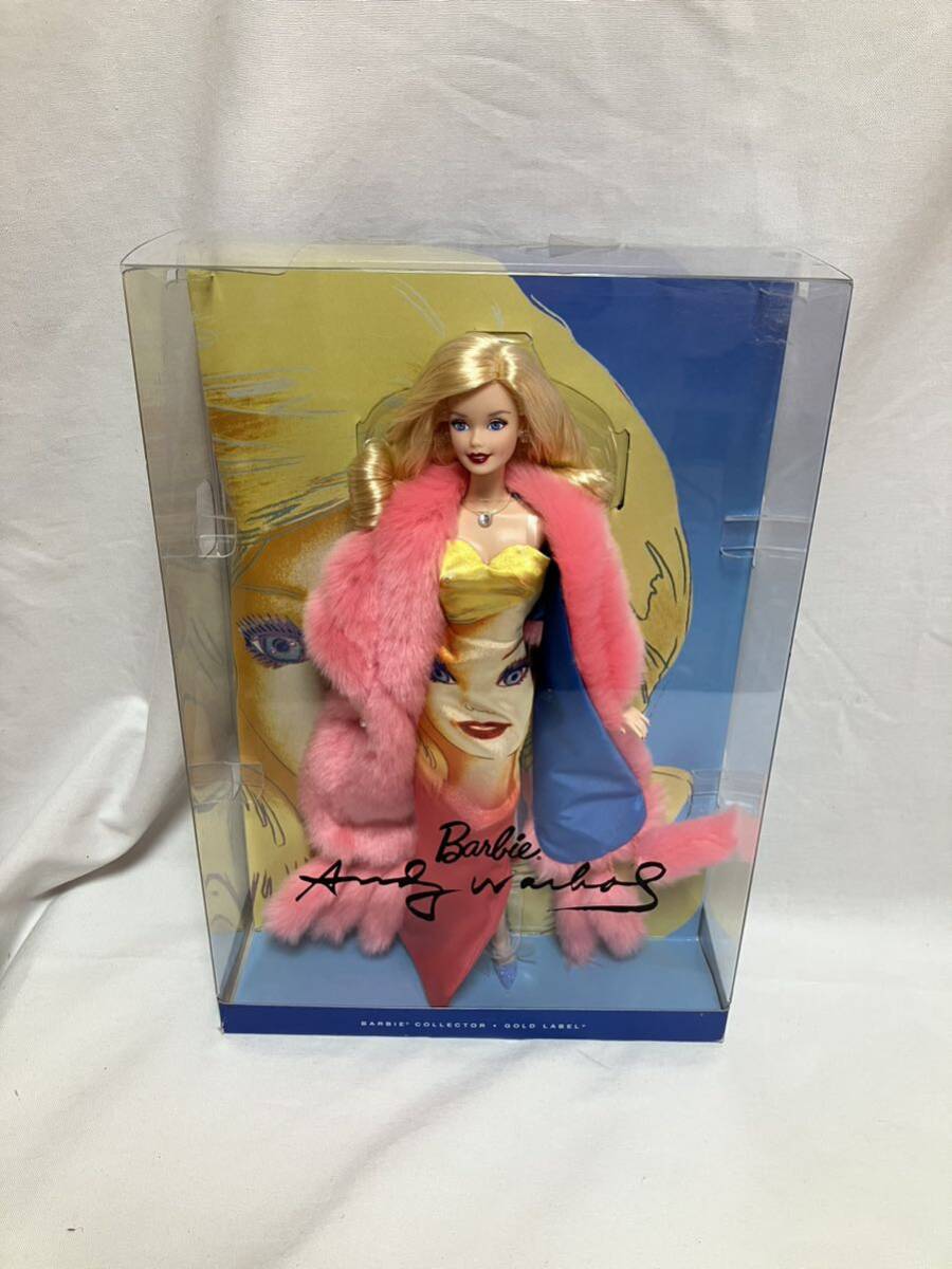  Barbie Gold этикетка Anne ti- War ho ru сотрудничество нераспечатанный Barbie кукла фигурка ограничение 