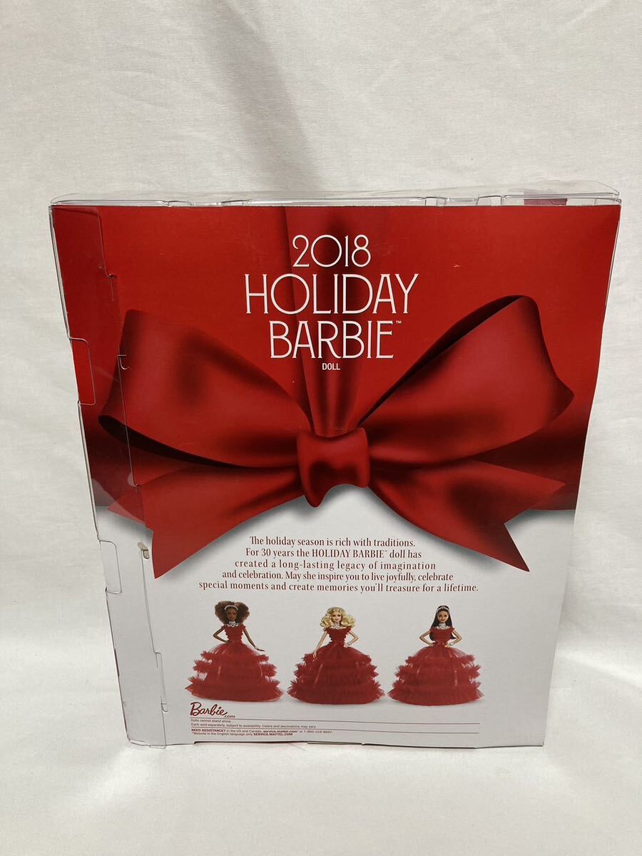 2018 ホリデーバービー　holiday Barbie 人形　未使用　バービー バービー人形 ドール リカちゃん_画像3
