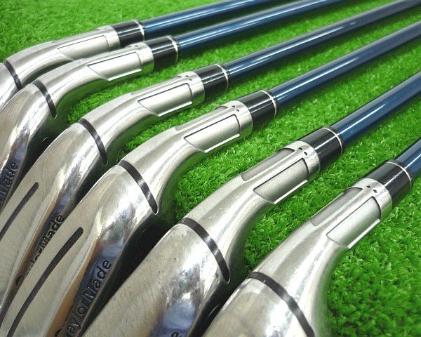 M≪大関質店≫中古 テーラーメイドシムツーマックスOSアイアン TaylorMade SiM2 MAX OS TENSEI テンセイブルー TM60 R 5-9.P 6本の画像4