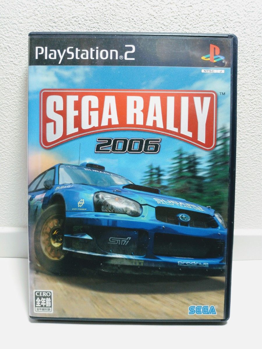 ★送料無料、ディスク美品★　セガラリー 2006 SEGA RALLY 2006　PS2　レア　ゲーム　ソフト