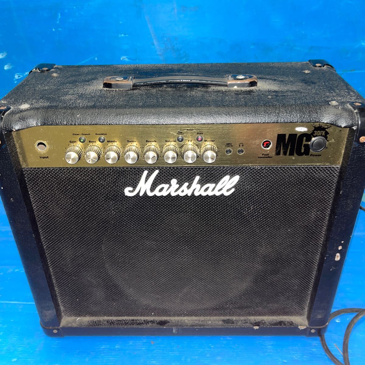 ★通電ok★ Marshall マーシャル MG30FX ギター アンプ オーディオ 音響機器 ギターアンプの画像1