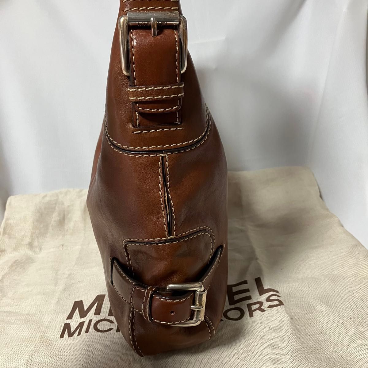 MICHAEL KORS マイケルコース トートバッグ ショルダーバッグ ハンドバッグ 肩掛け　茶　正規品