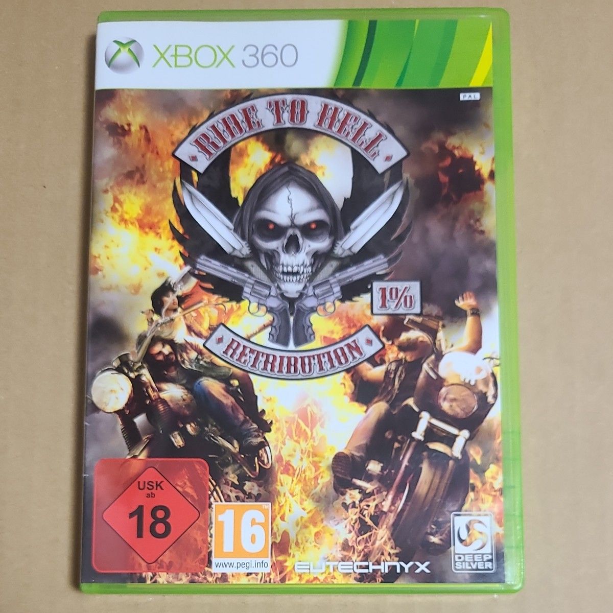 Xbox360 Ride to Hell: Retribution EU版 国内本体動作可能