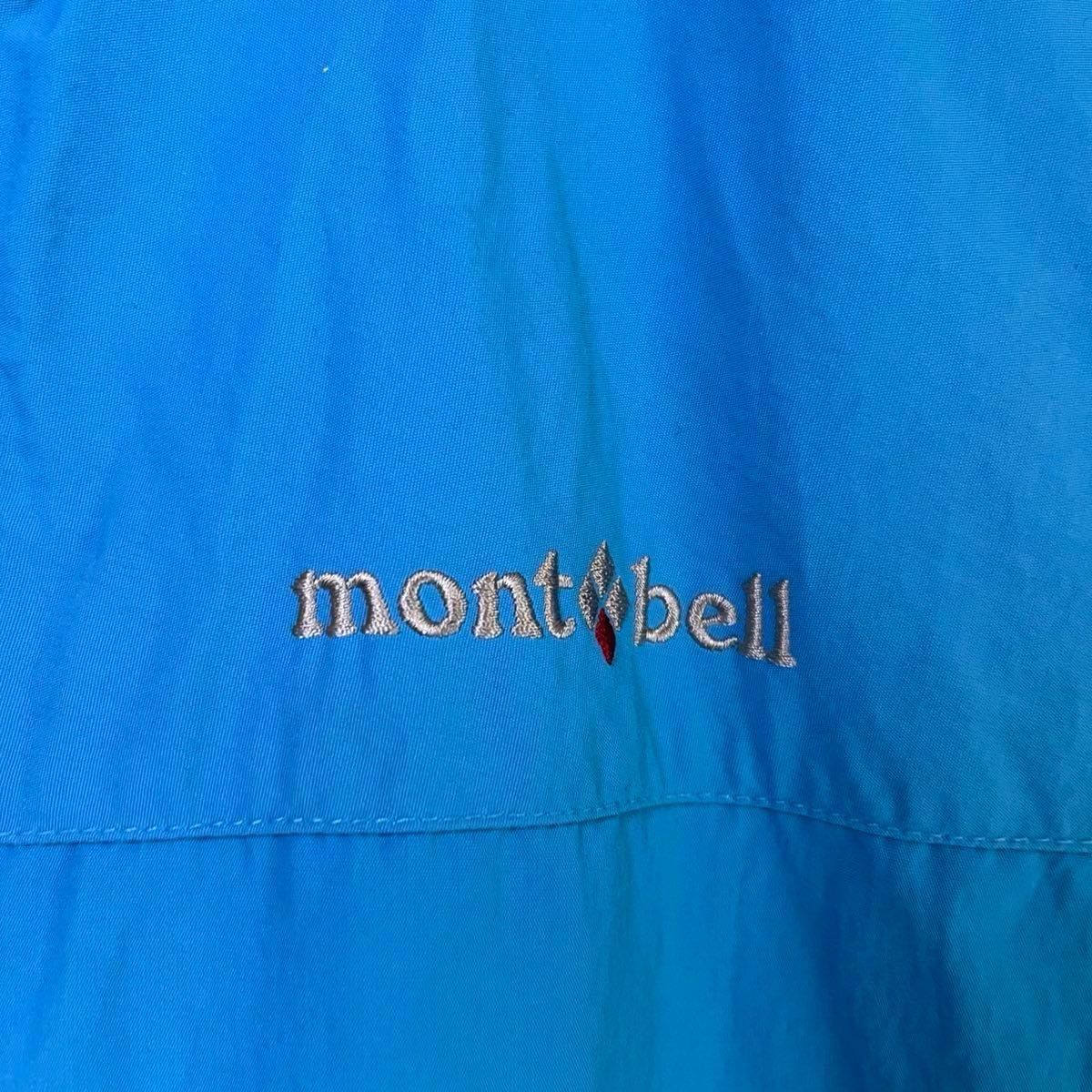 最終セール！　モンベル　マウンテンパーカー　ブルー mont-bell アウトドア