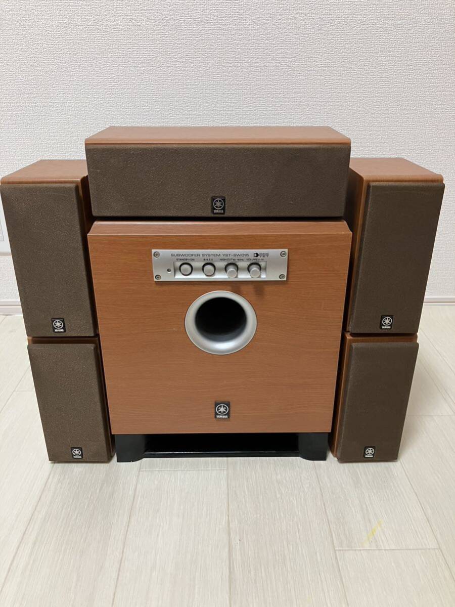 YAMAHA ヤマハ サブウーファー サブウーファーシステム NX-430P YST-SW015オーディオ