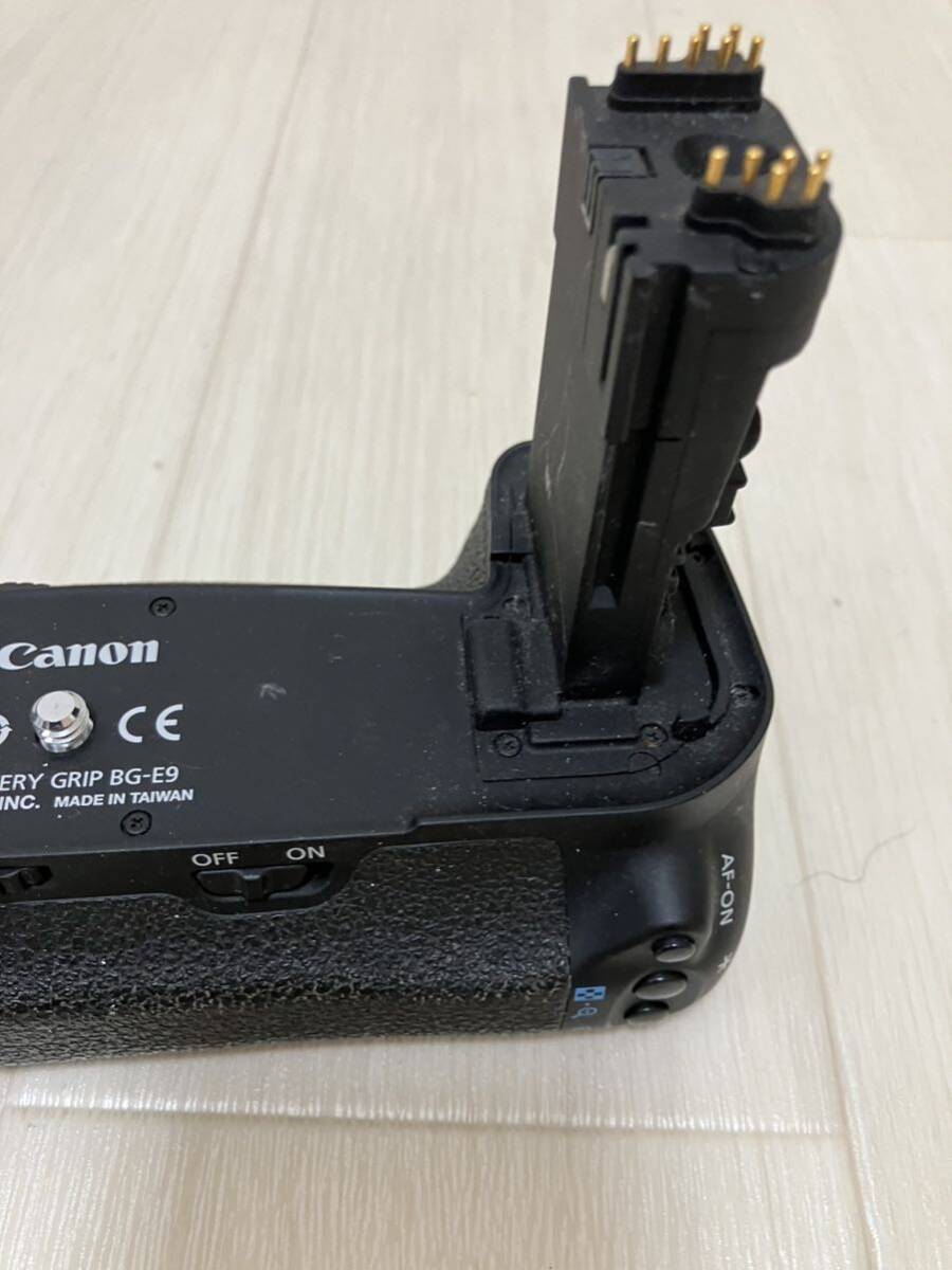 Canon バッテリーグリップ キャノン BATTERY BG-E9 アクセサリー パーツ カメラ の画像3