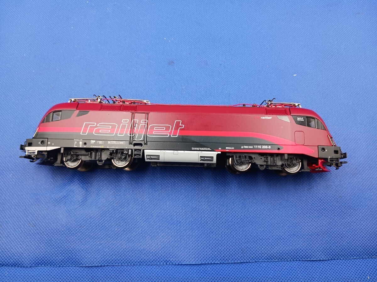 ★1円スタート★ ROCO 62361 OBB Class Rh 1116 208-8 Taurus Railjet オーストリア国鉄 タウルス レールジェット ジャンク品_画像5