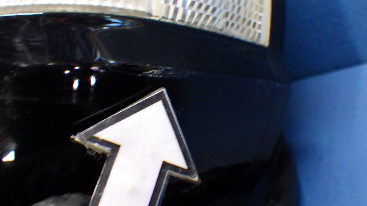 フィット HV 左 ドアミラー ブラック NH731P 電格 ウインカー スマートキー付き 9P 助手席側 サイドミラー H24年 GP1の画像3