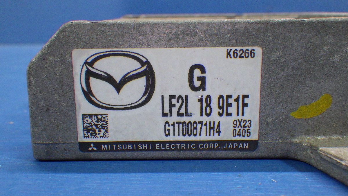 プレマシー 20CS オートマコンピューター LF2L189E1F G1T00871H4 AT ECU LF H21年 CREW_画像5