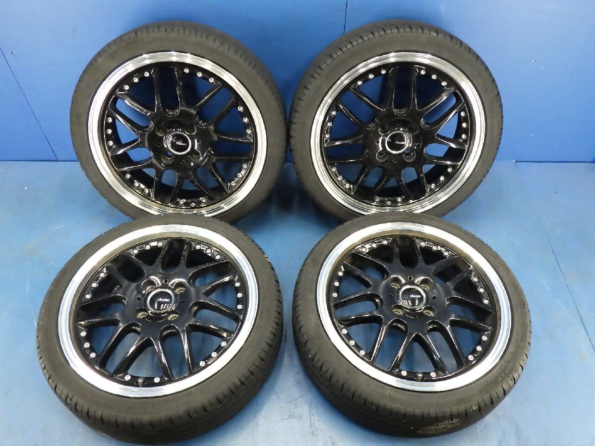 Advanti 16インチ アルミ 4本 16-5.5J +45 100-4H 165/45R16 HIFLY HF805 2021年 ワゴンR 【個人宅直配不可】の画像1