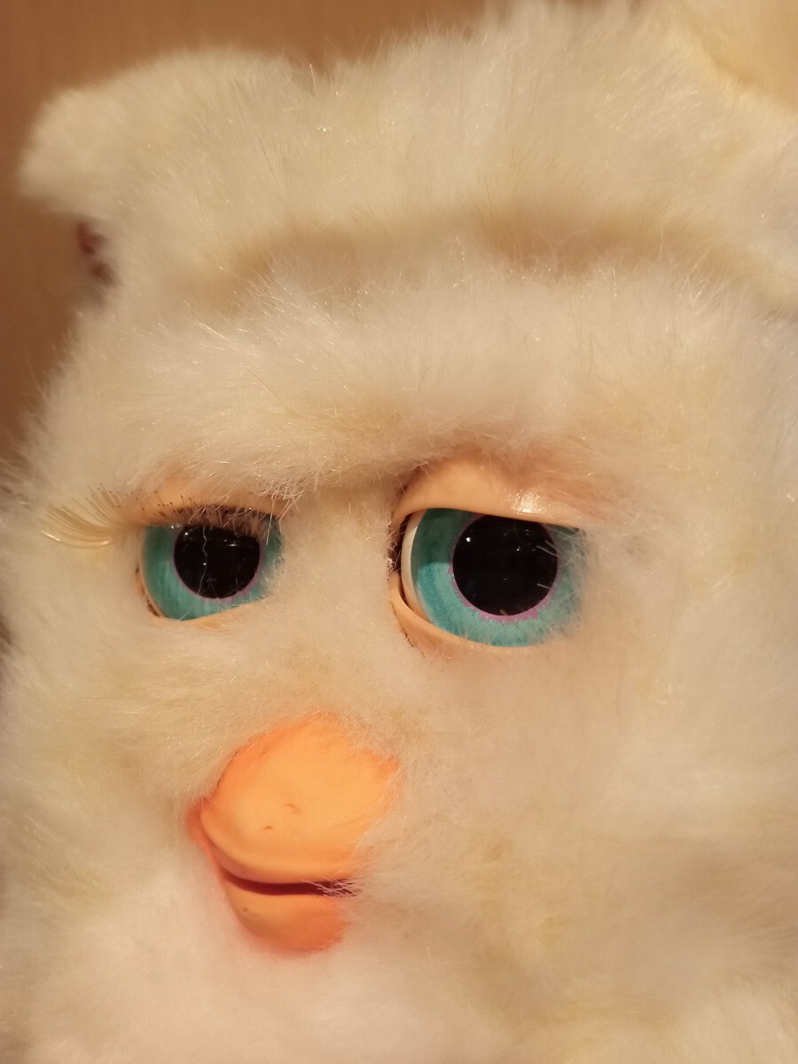 【取説あり】Furby2 ファービー2 日本語版 動作確認済み ベージュ×ピンク 青目