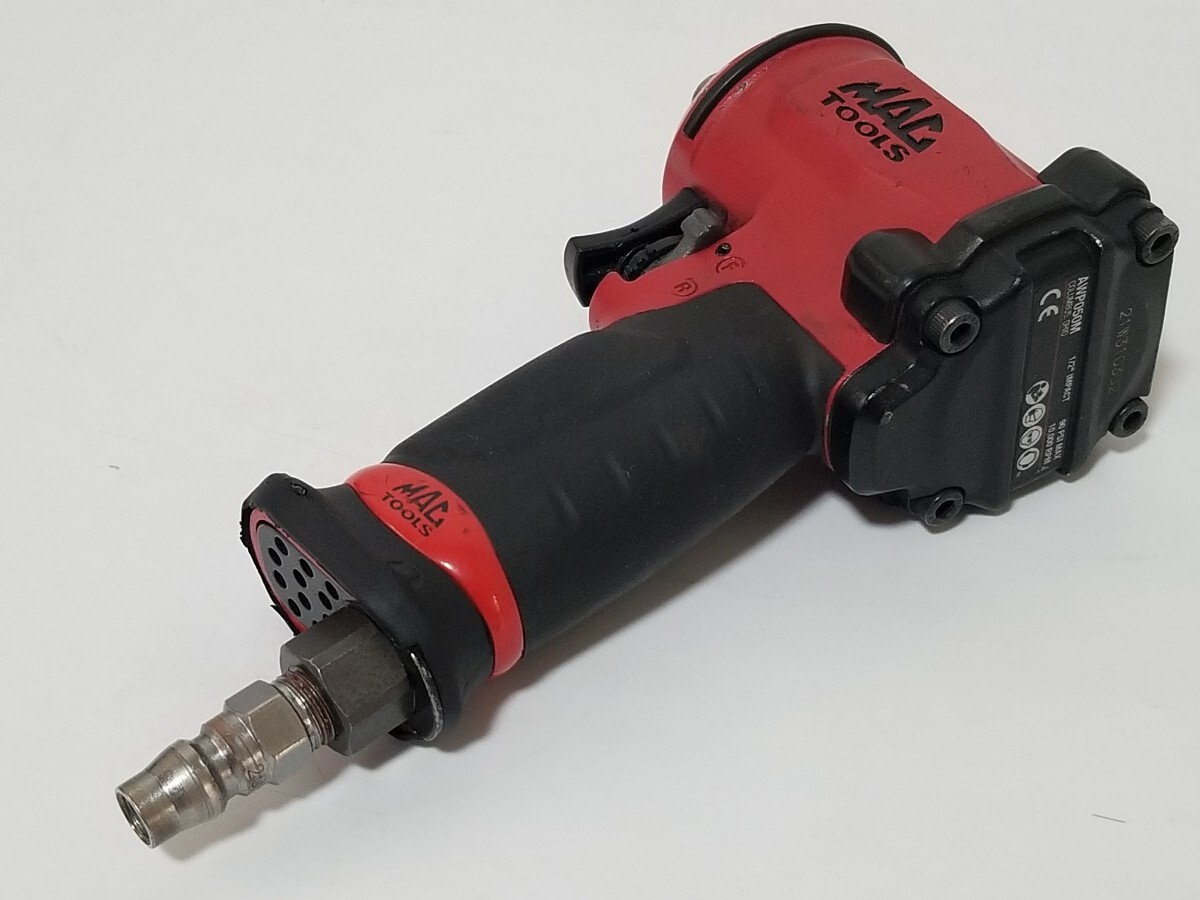 全額返金保証付 MAC TOOLS（マックツールズ） 1/2 ミニエアインパクトレンチ AWP050M インパクトレンチ 最大トルク860Nm_画像1