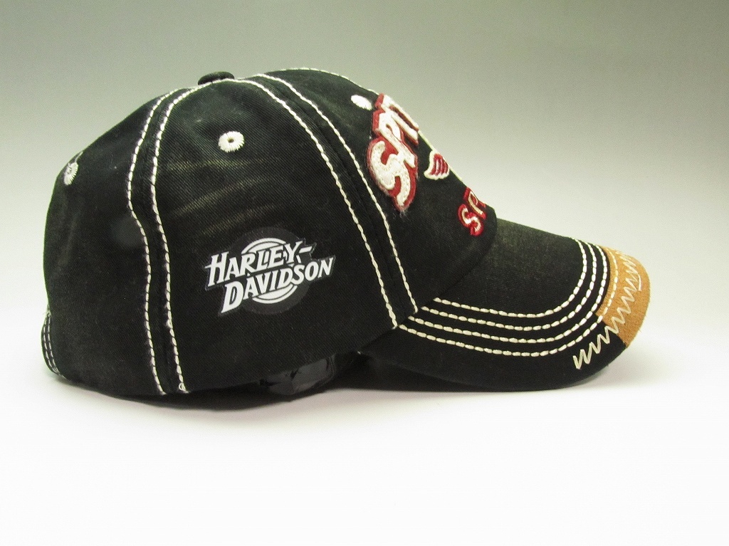 1円スタート 新品未使用 ハーレーダビッドソン キャップ 帽子 /318/ 野球帽 ゴルフキャップ メンズ の画像5