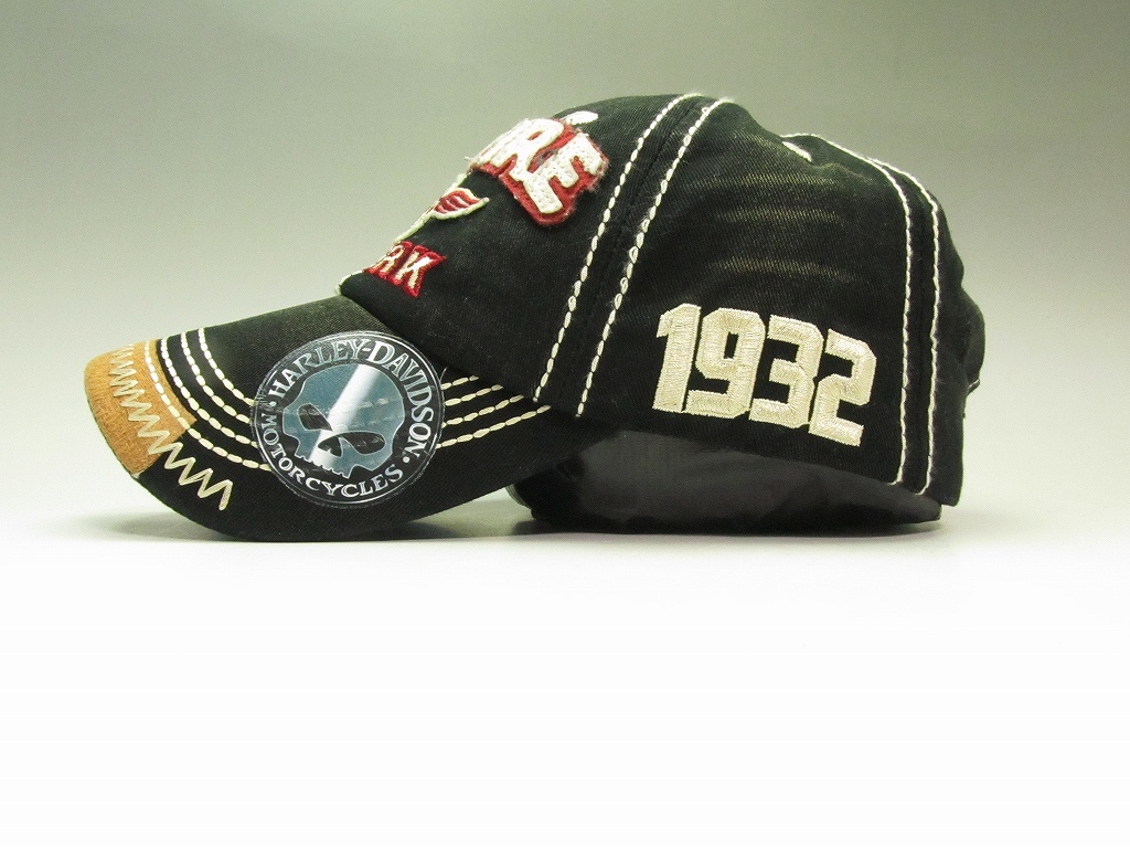 1円スタート 新品未使用 ハーレーダビッドソン キャップ 帽子 /318/ 野球帽 ゴルフキャップ メンズ の画像3