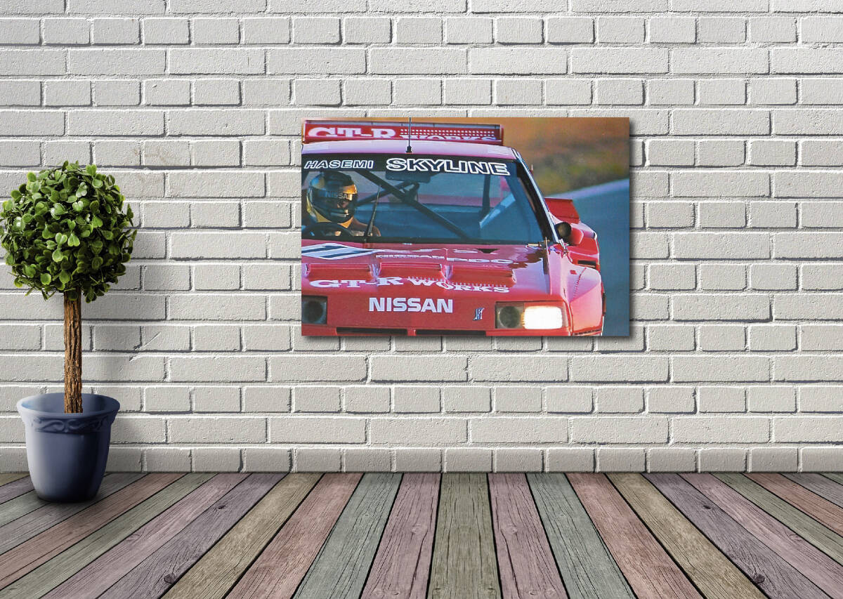 新品 スカイライン スーパーシルエット RS ターボ タペストリー ポスター /107/ 映画ポスター 壁 ガレージ装飾 トミカスカイラインターボの画像1
