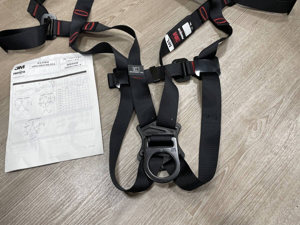 3M PROTECTAs Lee M protector full Harness 1161649 M/L safety belt 