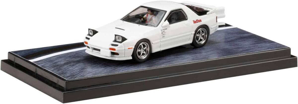 HJ 1/64 頭文字D マツダ RX-7 (FC3S) RedSuns/高橋 涼介 (ディオラマセット) の画像1