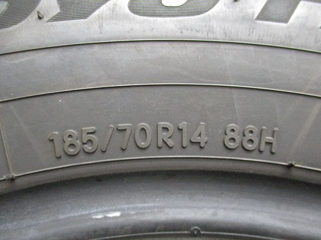 185-70R14 9-8.5分山 トーヨートランパス 2022年製 中古タイヤ【4本】送料無料(M14-6558）_画像5