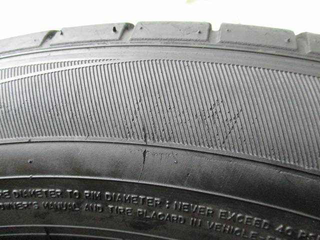 235-55R20 8.5-8分山 ダンロップ SPスポーツマックス 2021年製 中古タイヤ【4本】送料無料(M20-6662）の画像8