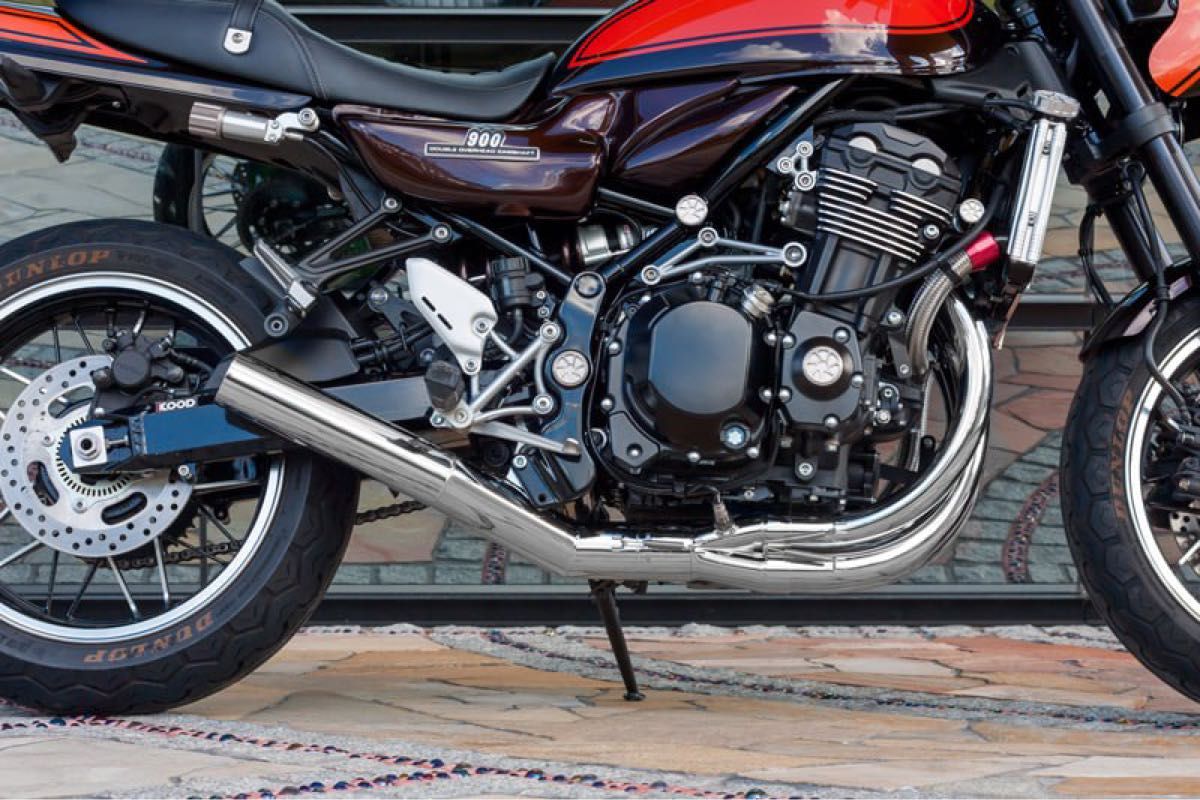 カワサキ Z900RS/CAFE 427ショート管 6ピース（サーキット専用）