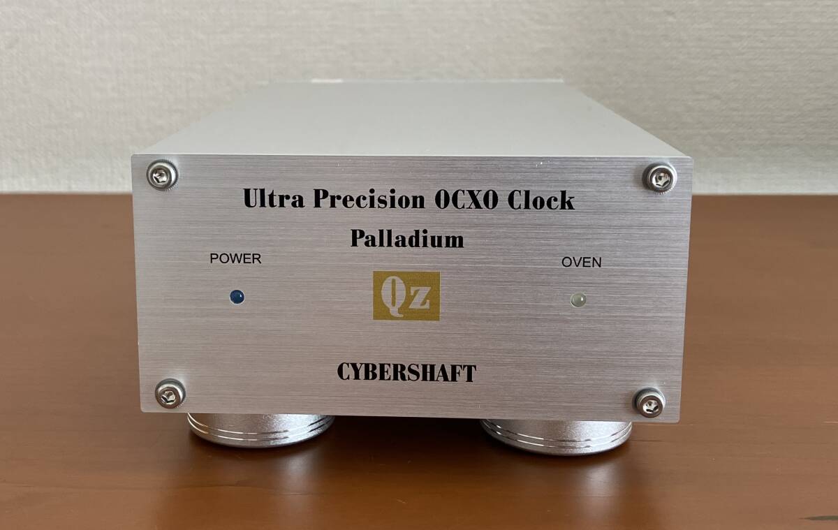 サイバーシャフト 超高精度OCXO 10MHzマスタークロック Palladium OP14 ほぼ新品 / クロックケーブル付属の画像1