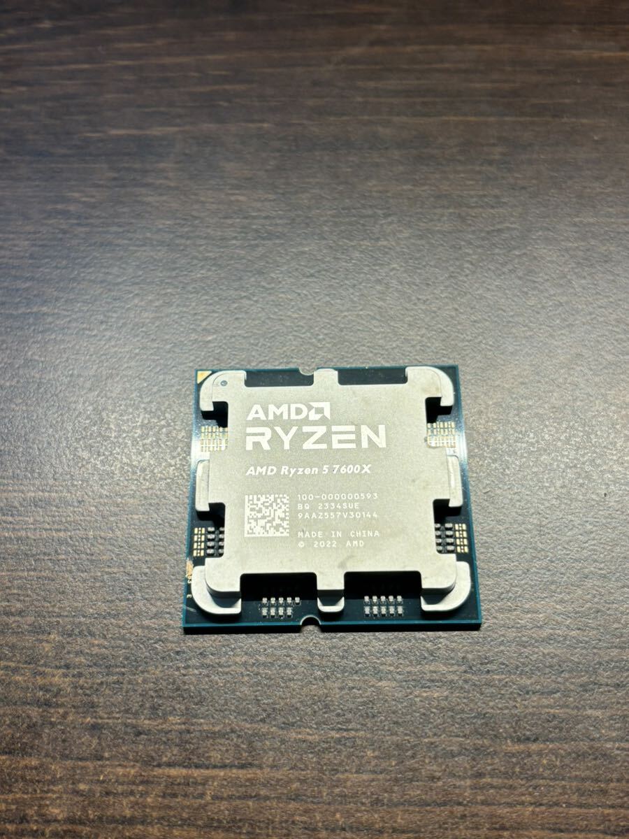AMD Ryzen5 7600X CPU 美品　mx-4グリスオマケ_画像2