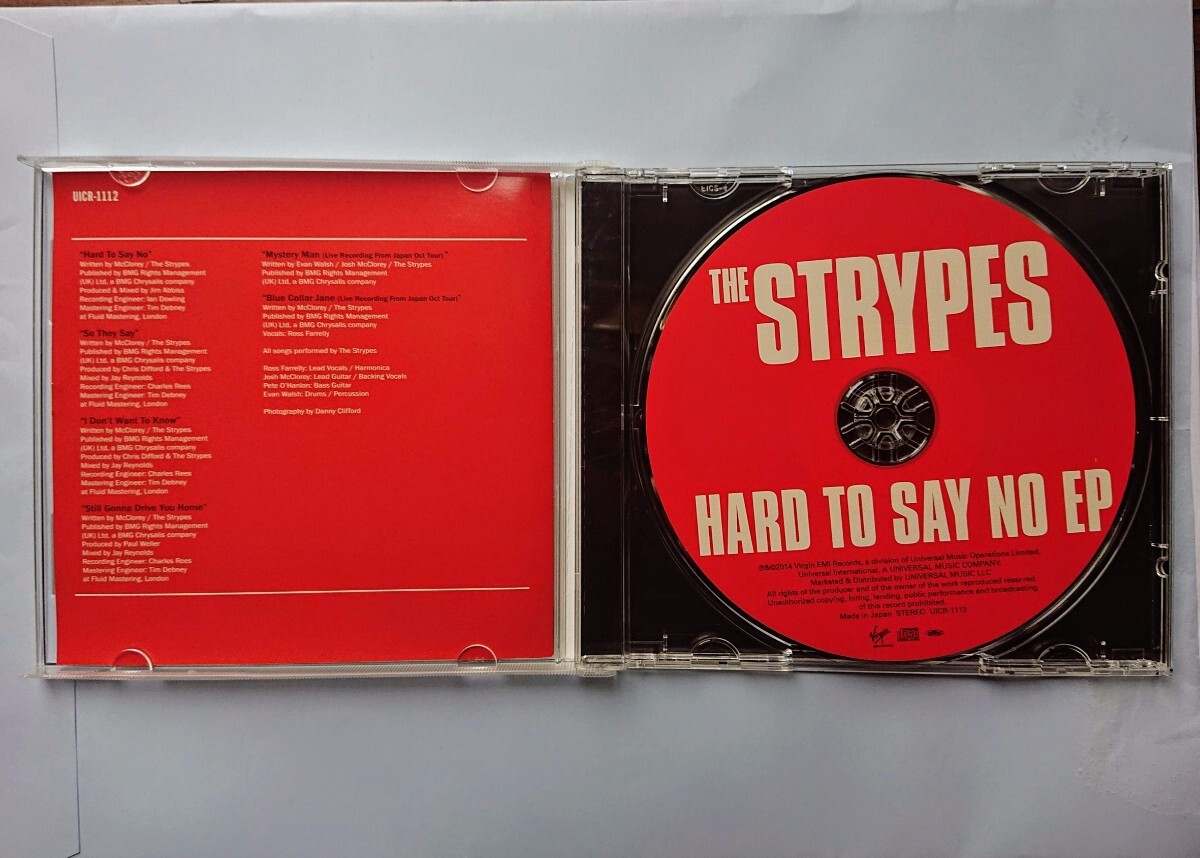 ◆お得2枚セット◆The Strypes ◆Blue Collar Jane ◆ハード・トゥ・セイ・ノー EP◆ 国内盤◆ 帯付CD◆送料無料◆_画像2