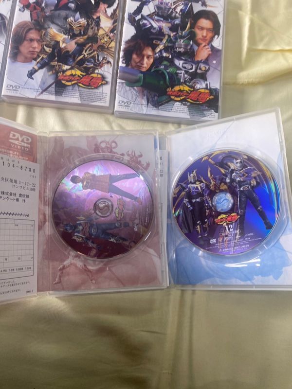 仮面ライダー 龍騎 1～12 計12本 セット DVD 特撮 masked rider 平成ライダー /K388の画像7