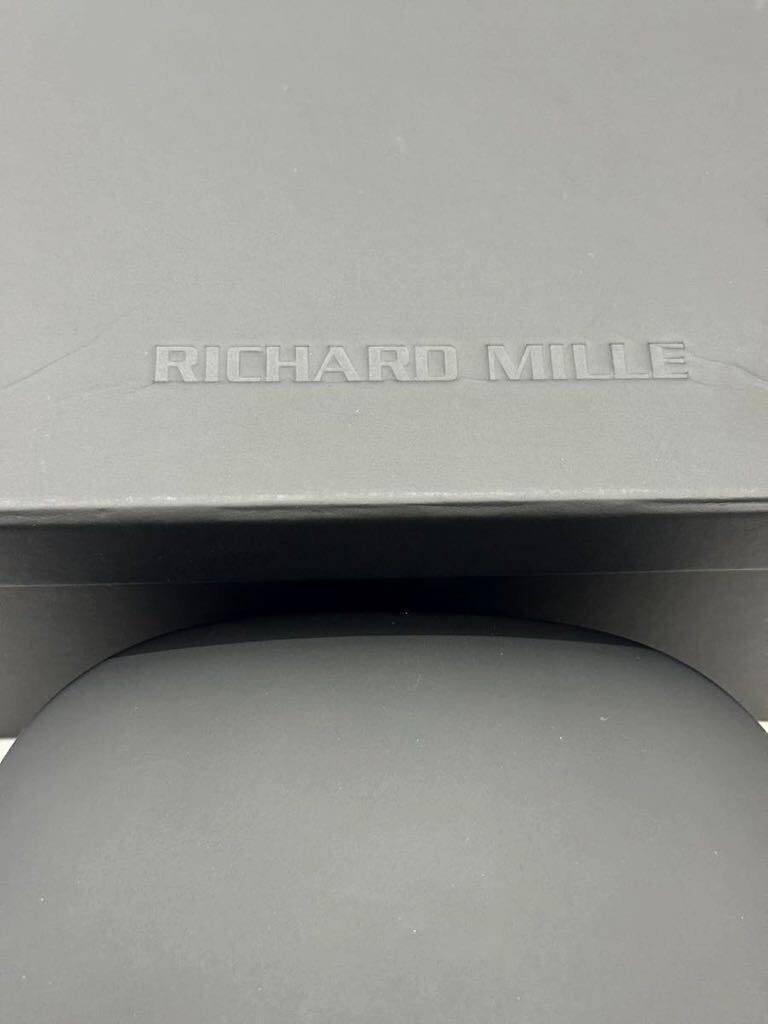 未使用品 リシャール ミル　時計ケース　グレー　時計BOX 1本用　RICHARD MILLE 非売品 携帯ケース　リシャールミル　箱　空箱