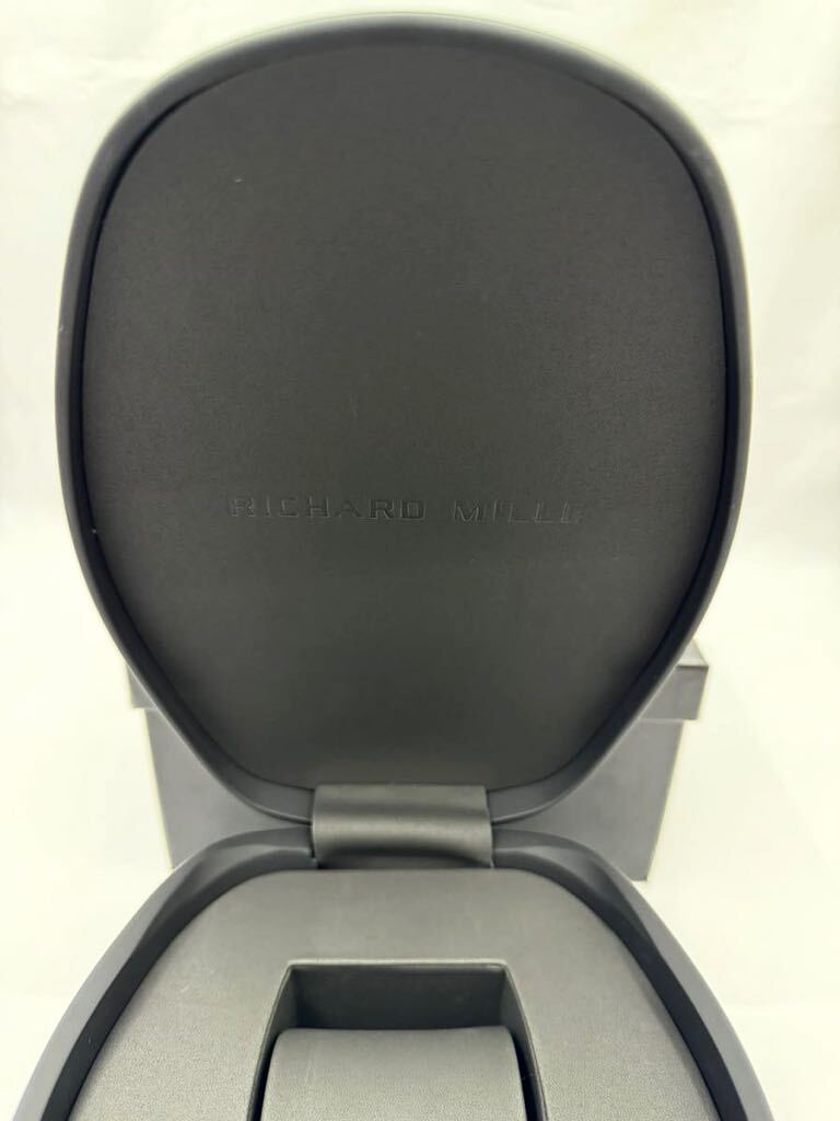 未使用品 リシャール ミル　時計ケース　グレー　時計BOX 1本用　RICHARD MILLE 非売品 携帯ケース　リシャールミル　箱　空箱 