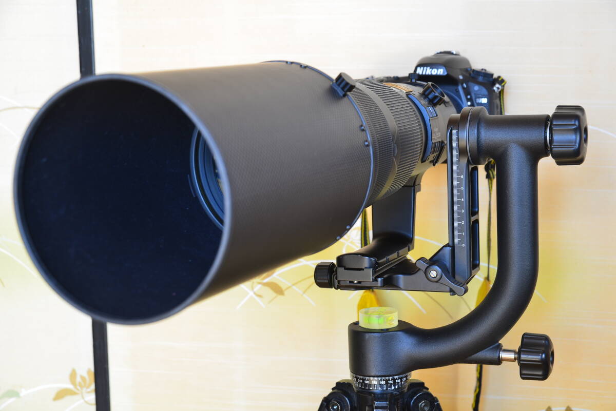 **NIKON AF-S 500mm F4 DⅡ single burnt point lens, superior article **