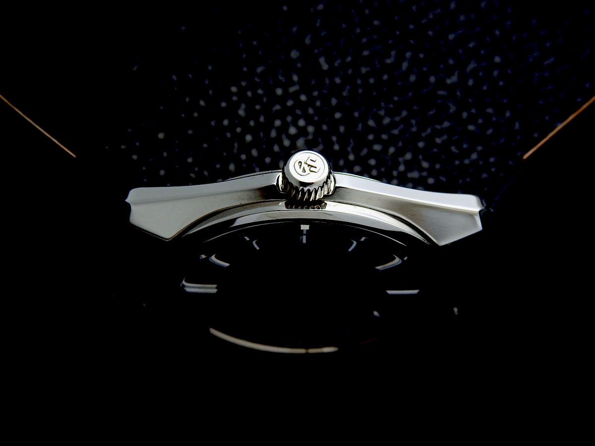 GRAND SEIKO グランド セイコー HI-BEAT 4520-8000 Steel Black Dial メンズ 手巻き(美品、OH済み ) / 36mmの画像5