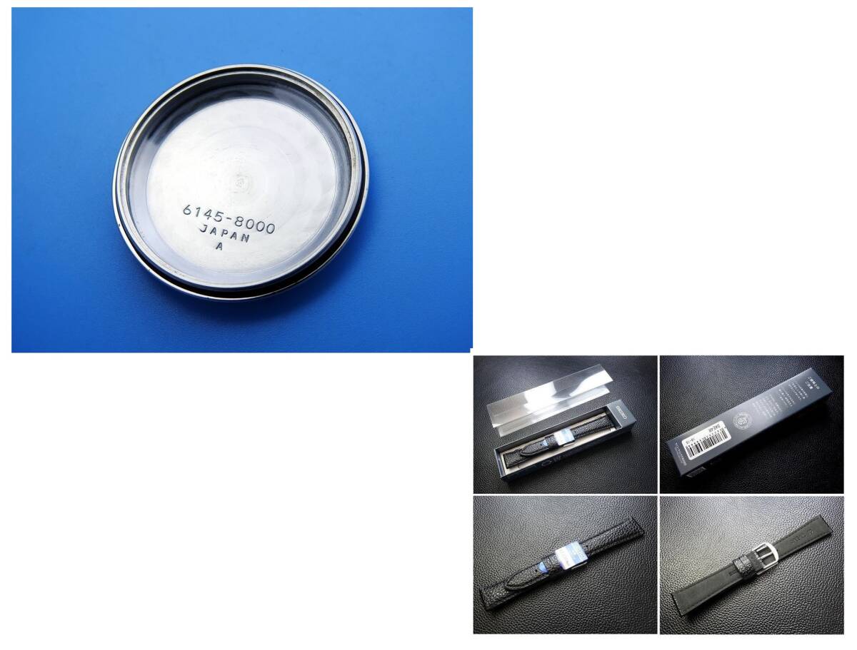 GRAND SEIKO グランド セイコー HI-BEAT 36000 6145-8000 Steel , Black Dial メンズ 自動巻き(美品、OH済み ) / 36mm の画像10