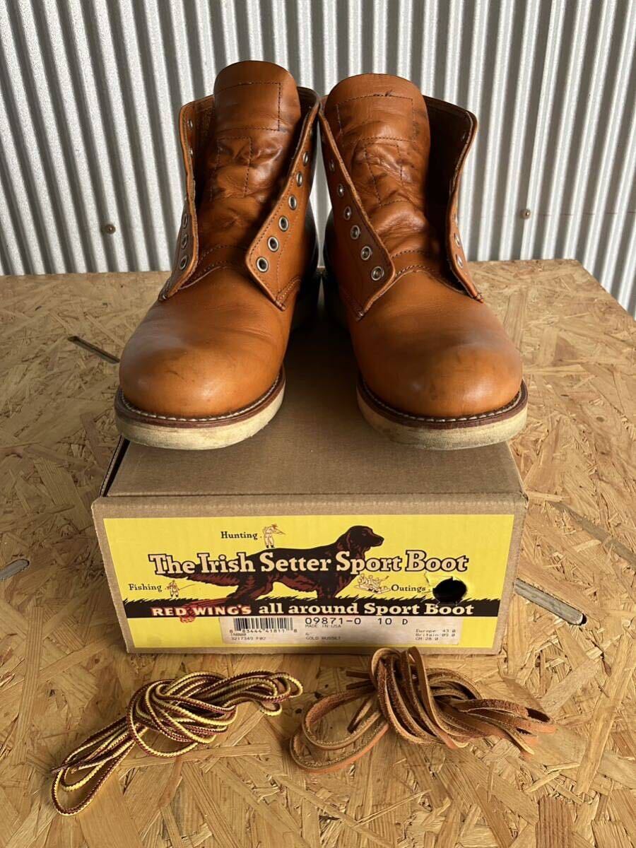  Red Wing 9871 Irish setter plain tu