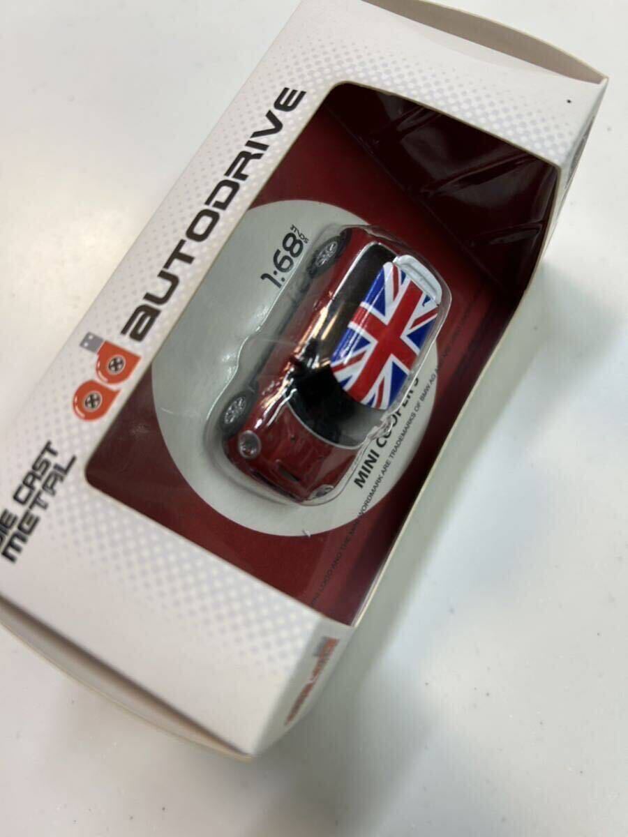 [ unopened goods ] Mini Cooper (1/68)MINI COOPER USB memory (8GB)FLASH DRIVE die-cast metal aUTO DRIVE