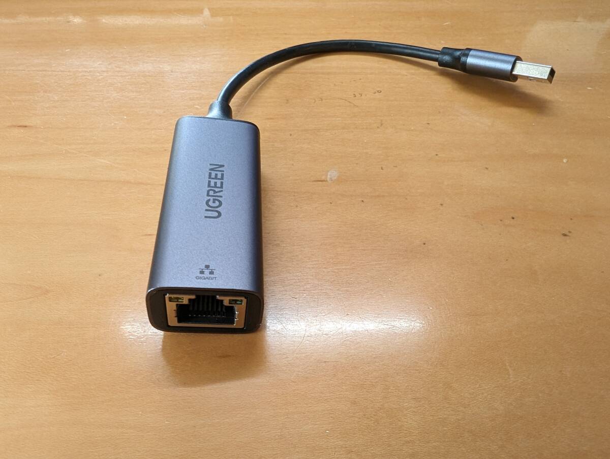 【 UGREEN 】 有線LANアダプター USB LAN 1000Mbps高速 Switchに適用 USB3.0 to RJ45 Windows/Mac OS対応 ギガビットイーサネットの画像1