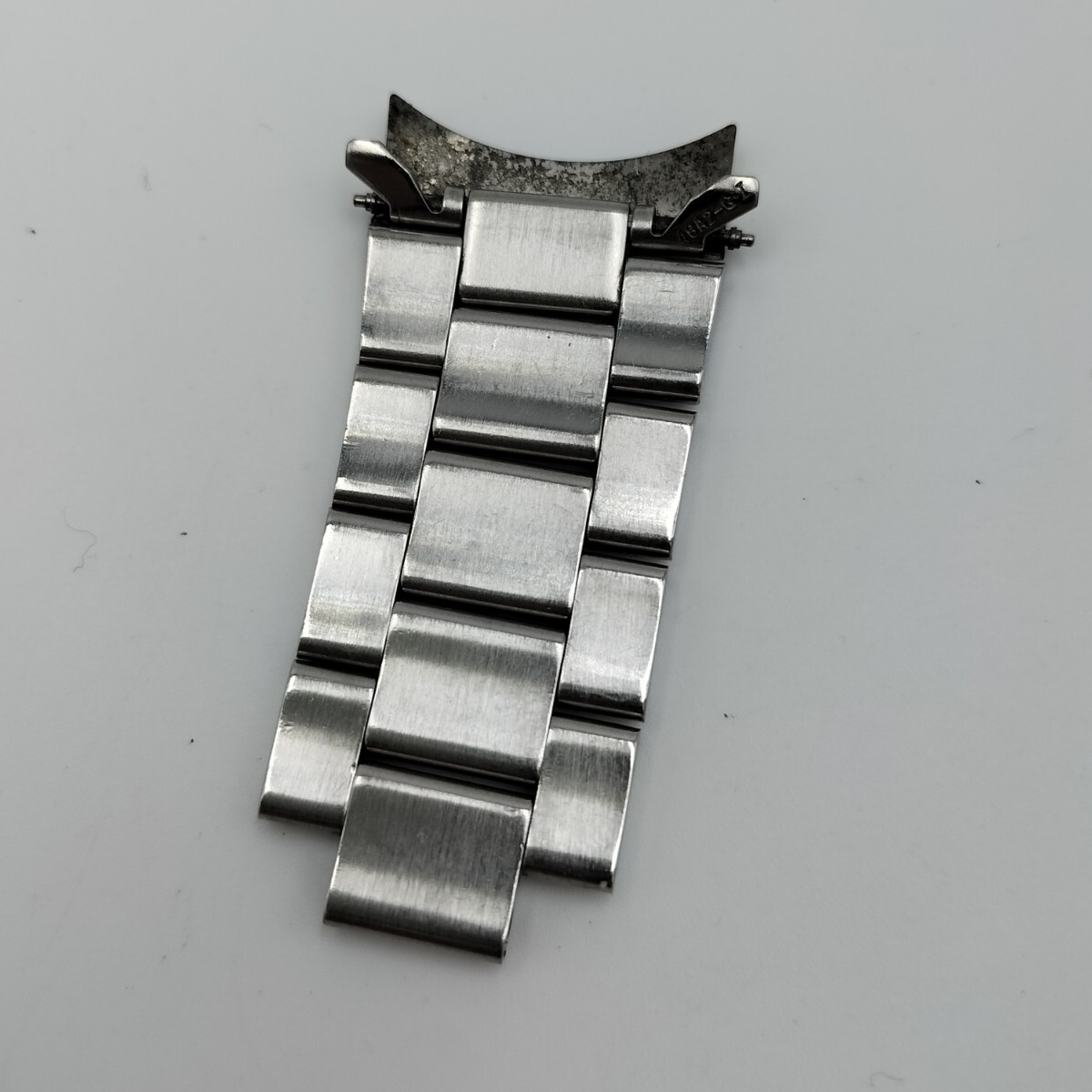 【中古品】腕時計 部品 SEIKO クロノグラフ 7T62-0CV0 弓カン エンドピース ベルト バンド