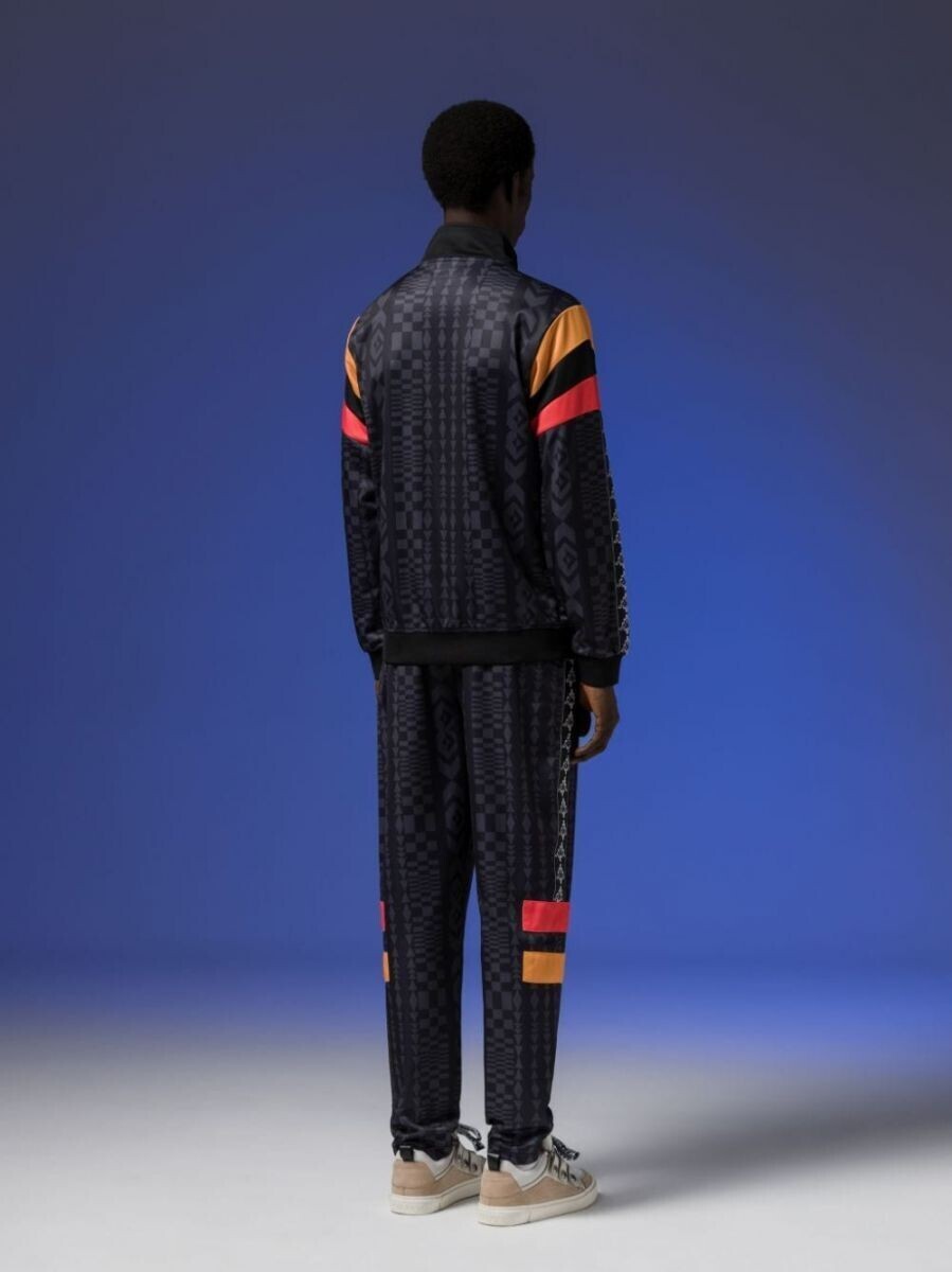 MARCELO BURLON　トラックパンツ ネイティブ柄 カッパ コラボ